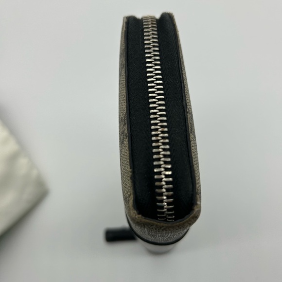 Gucci Supreme long canvas and leather black and tan wallet. Box and dust bag - Picture 5 of 8